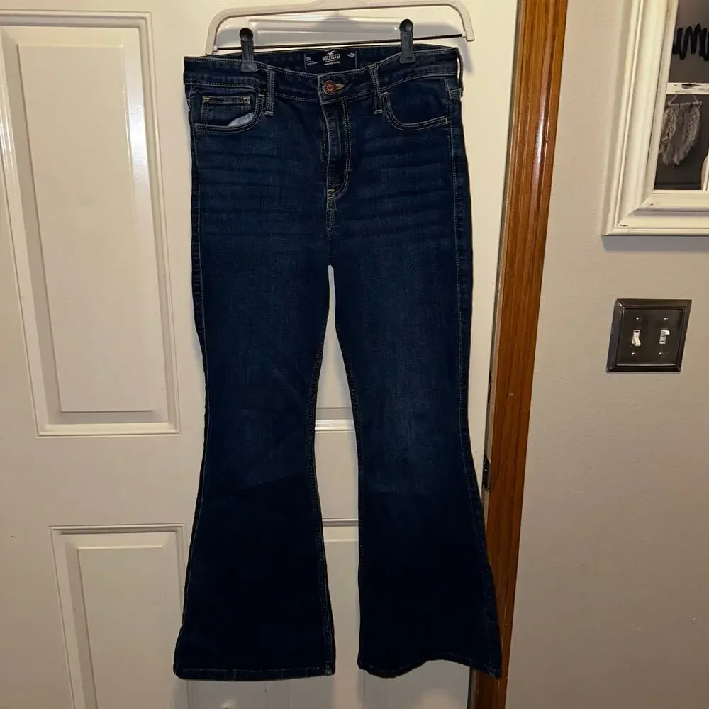 High rise hollister flare size 8 - Picture 2 of 5